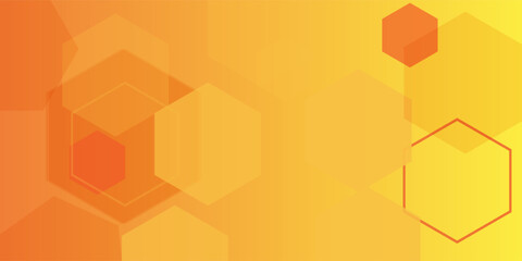 Orange abstract geometric background. Dynamic shapes composition. Eps10 vector