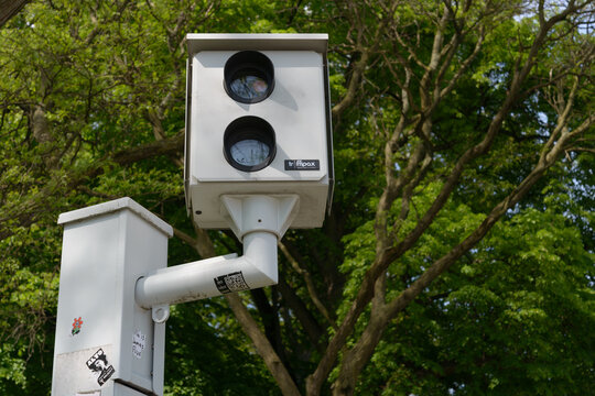 Traffipax, Traffic Safety Systems, a brand of speed enforcement cameras used in various locations, including Toronto