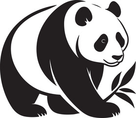 panda bear vector illustration