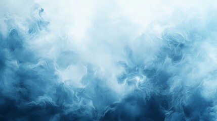 Naklejka premium Soft Light Blue Hues Seamlessly Blending on Canvas Abstract Background