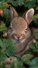 rabbit in the grass