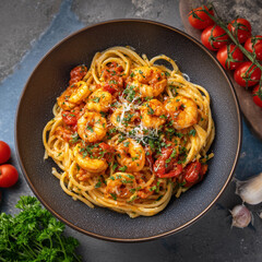 pasta with shrimp
