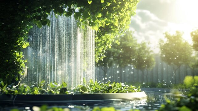 Innovative Harvesting Device for Atmospheric Water Extraction