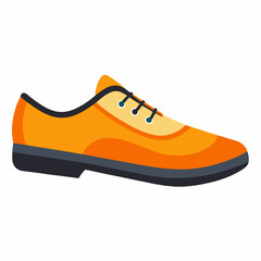 White Background Shoe Vector