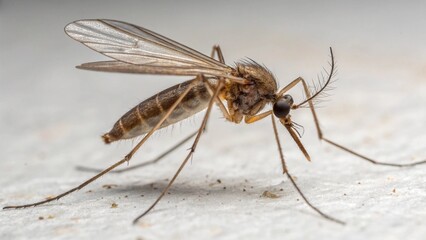 Gnat on studio background