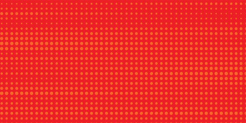 Dots halftone orange color pattern gradient texture with technology digital background. Dots pop art comics with summer background eps 10