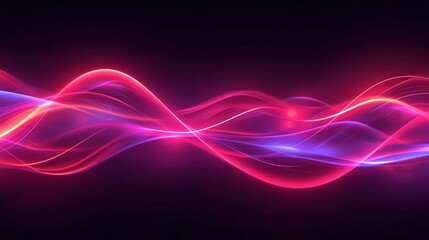 Abstract GlowColorful Abstract Backgrounds with Vibrant Shapes and Fluid Patternsing Waves of Energy