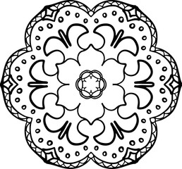 Ornate Circular Mandala