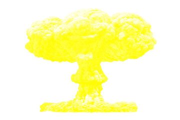 Mass Destruction Explosion PNG with Alpha