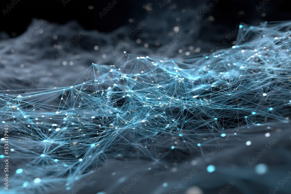 Aufkleber visualization of large language models in an abstract format, created using advanced ai tools.