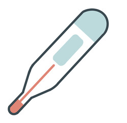 medical thermometer icon
