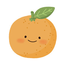 cute tangerine