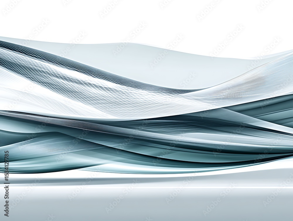 Poster elegant abstract lines background with subtle gradient and depth effects