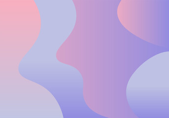 Soft Abstract Wavy Gradient Background in Pastel Colors