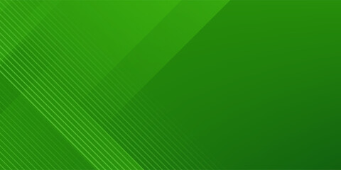 Abstract green sporty background template vector with shiny lines and lights. Green background with strong pattern design.
