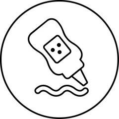 Illustration of mustard sauce bottle vector icon illustration condiment food yellow spicy flavor delicious ingredients design vector