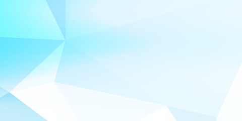 Blue Geometric Shape Pattern. Abstract Polygon Background. Technology Banner Wallpaper. Vector