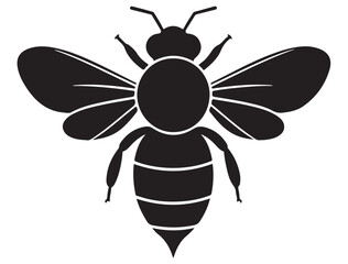 HONEY BEE SILHOUETTE 