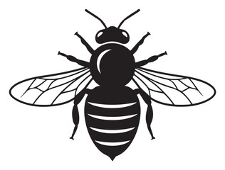HONEY BEE SILHOUETTE 