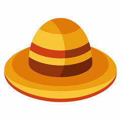 Minimalist Hat Vector Illustration