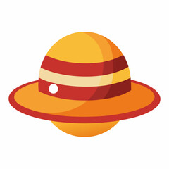 Minimalist Hat Vector Illustration