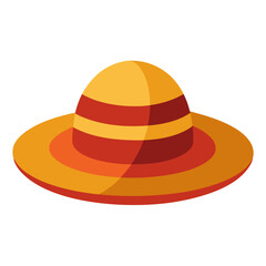 Minimalist Hat Vector Illustration