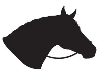 HORSE HEAD SILHOUETTE 