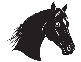 HORSE HEAD SILHOUETTE 