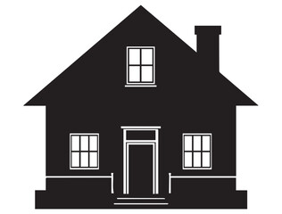HOUSE ICON SILHOUETTE 