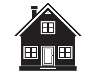 HOUSE ICON SILHOUETTE 