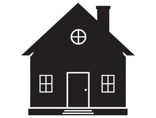 HOUSE ICON SILHOUETTE 