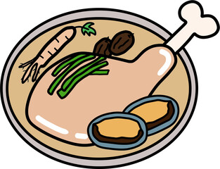 복날 몸보신 삼계탕