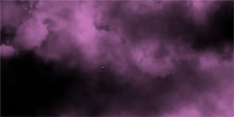 Colorful Smoke or Fog Photo Overlay. Abstract background with soft and bright watercolor, Beautiful abstract colorful multicolor texture. mauve fog or smoke on dark space background.