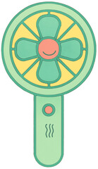 손 민트선풍기