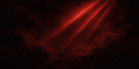 Abstract Red Spotlight with Smoke Fog – Sci-Fi Dramatic Scene.