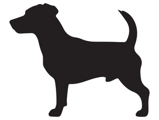  JACK RUSSEL DOG SILHOUETTE