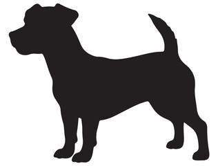  JACK RUSSEL DOG SILHOUETTE