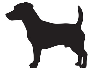  JACK RUSSEL DOG SILHOUETTE