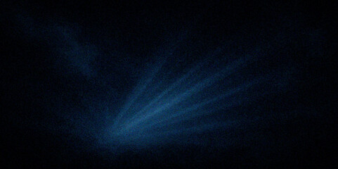 Abstract Blue Light Beams Through Fog – Futuristic Digital Background.