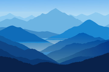 Fototapeta premium mountain landscape in the mountains