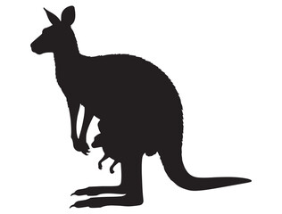 KANGAROO SILHOUETTE