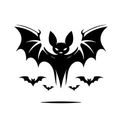 Obraz premium Bat Silhouette