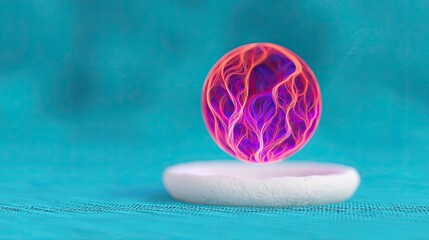 Glowing Orb Splitting into Multiple Dreamscapes