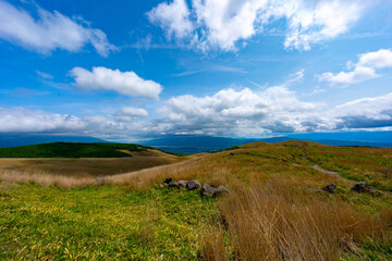 長野県 白樺湖周辺の風景