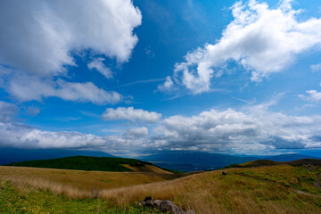 長野県 白樺湖周辺の風景