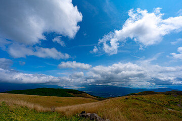 長野県 白樺湖周辺の風景