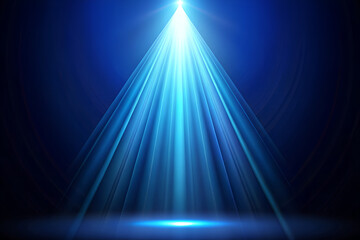 Dark Gradient Backdrop with Colorful Torch Light & Smoky Atmosphere