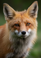 Fototapeta premium Red Fox Close-up Portrait