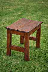 wooden table