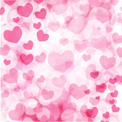 Bokeh Heart Background